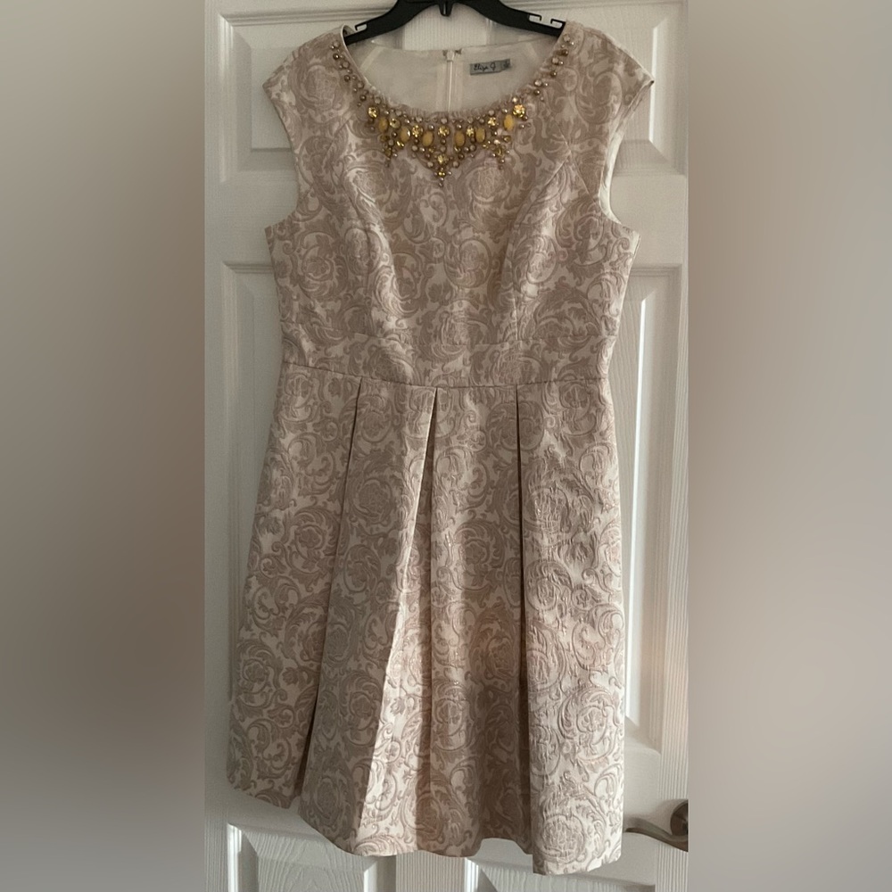 Eliza J formal knee length dress